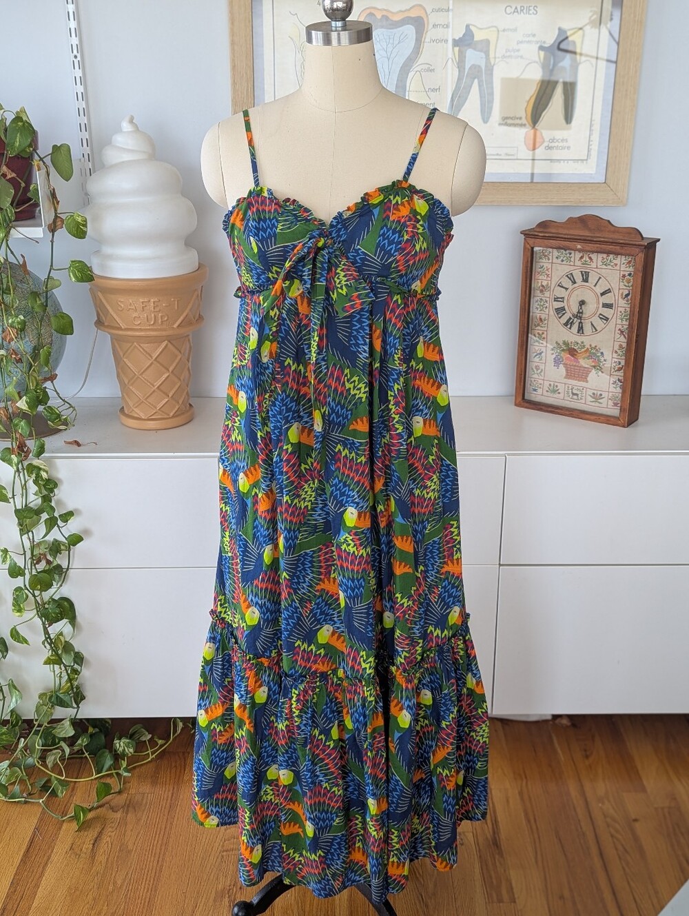 Farm RIO X Anthropologie Maxi Dress S